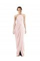 Halter Draped Tulip Skirt Cocktail Dress UK